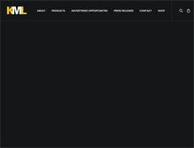 Tablet Screenshot of kostuchmedia.com